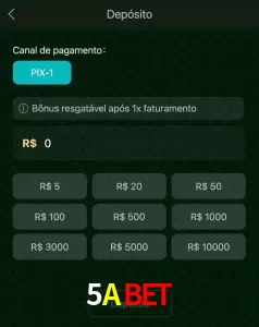 deposits 5ABET